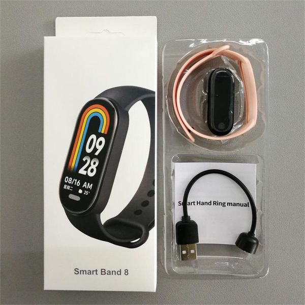 intelligent bracelet exercise meter step Bluetooth heart rate blood pressure blood oxygen health monitoring exercise bracelet factory stock