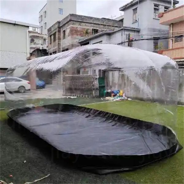 Airtight Bubble PVC inflatable car motorbike transparent bubble car cover Garage Tent Storage Shelter trade show booth Tent