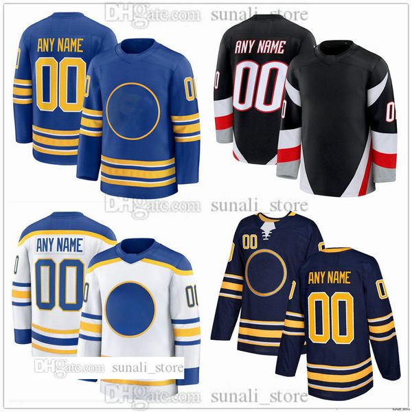 2025 Hockey Jersey 16 Pat LaFontaine 72 Tage Thompson 77 JJ Peterka 89 Alex Tuch 10 Henri Jokiharju 81 Sam Lafferty 29 Beck Malenstyn 23 Mat