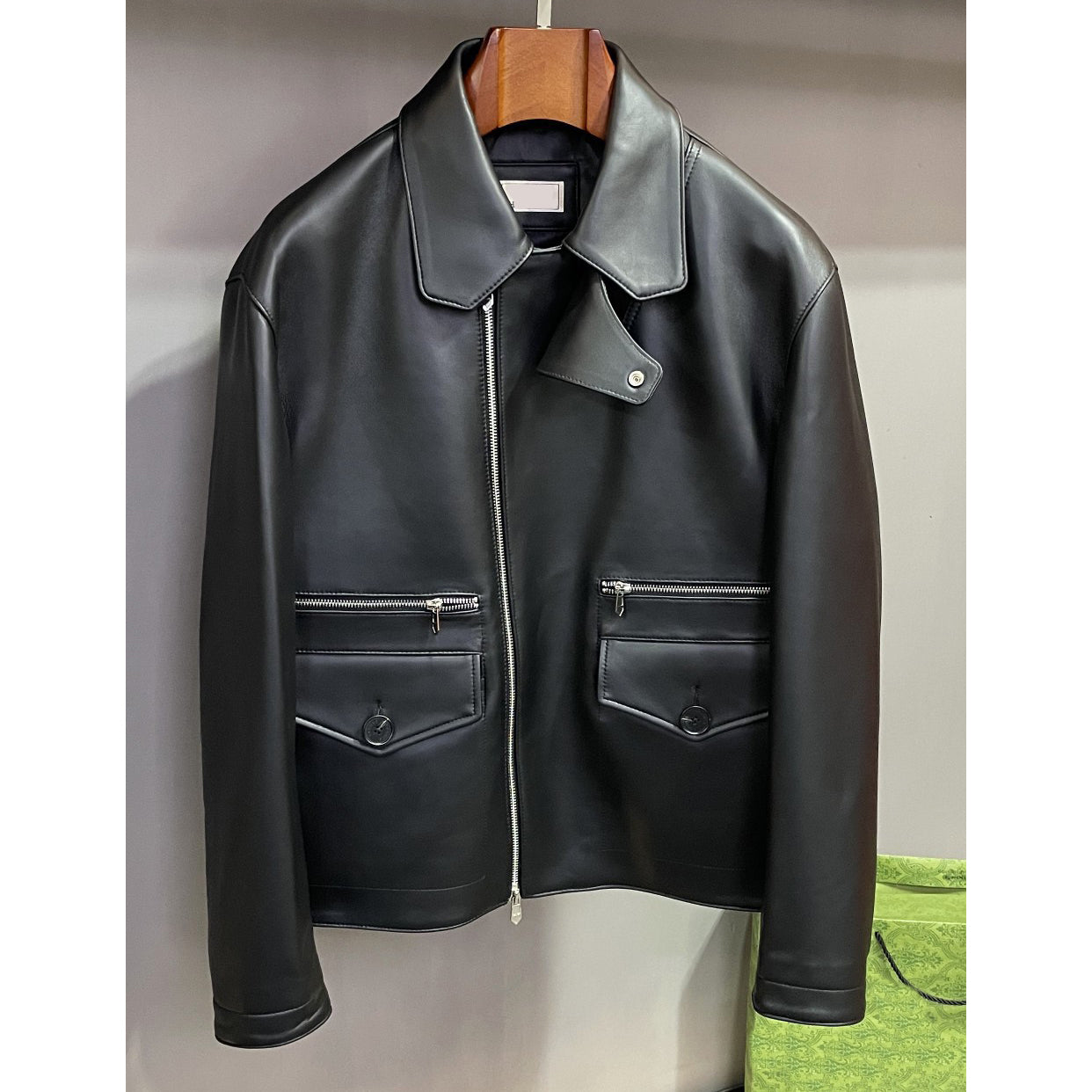 Men&#039;s plus size Outerwear Genuine Leather Coats Vest Puffer Jacket hoodie suit hooded casual fashion top quality wild breathable long sleeve t1