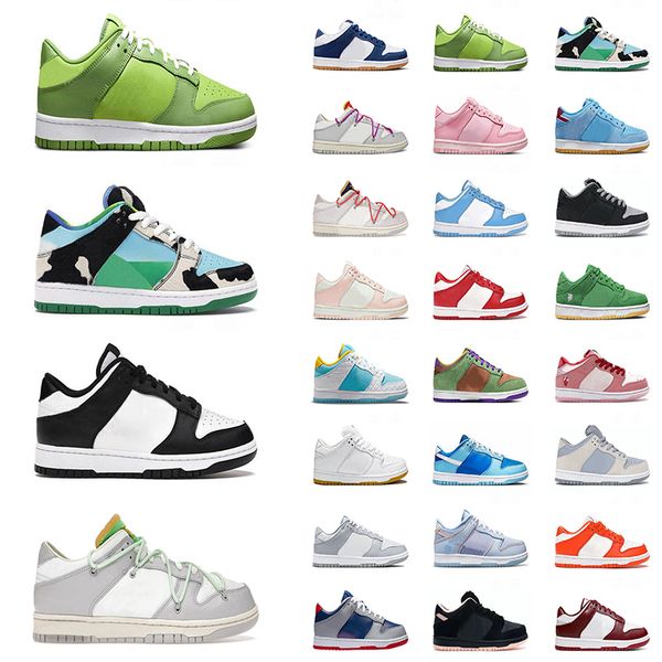 free shipping shoes with box kids shoes men women designer outdoor shoe panda toddler sneakers strange love unc pink boys girl infant youth