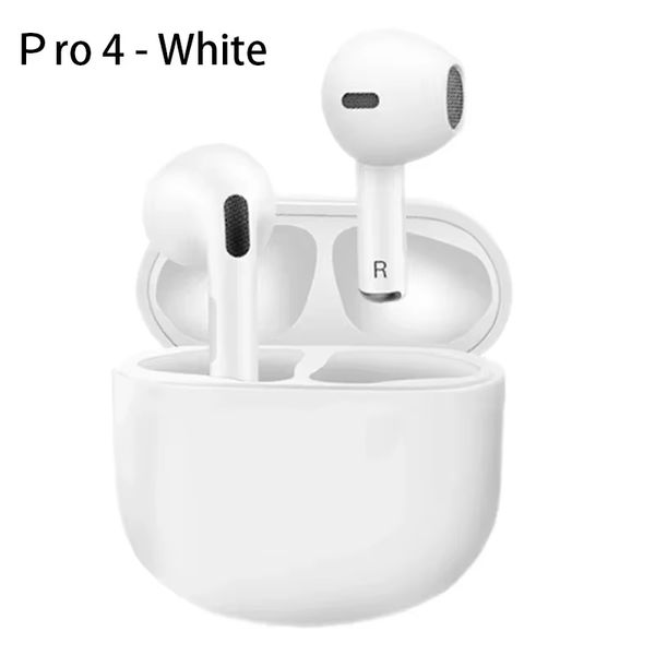 Pro 4 TWS Wireless Headphones Earphone Bluetooth-compatible 5.3 Waterproof Headset with Mic for Xiaomi iPhone Pro4 USB-C Earbuds