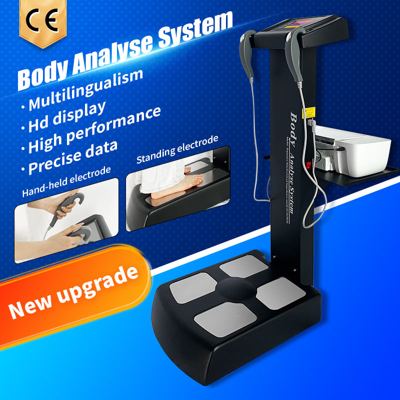 2025 NEW Body Analyzer Machine Professional Health Care Weight Test Fat Composition with WIFI Blueteeth And HP Color Printer