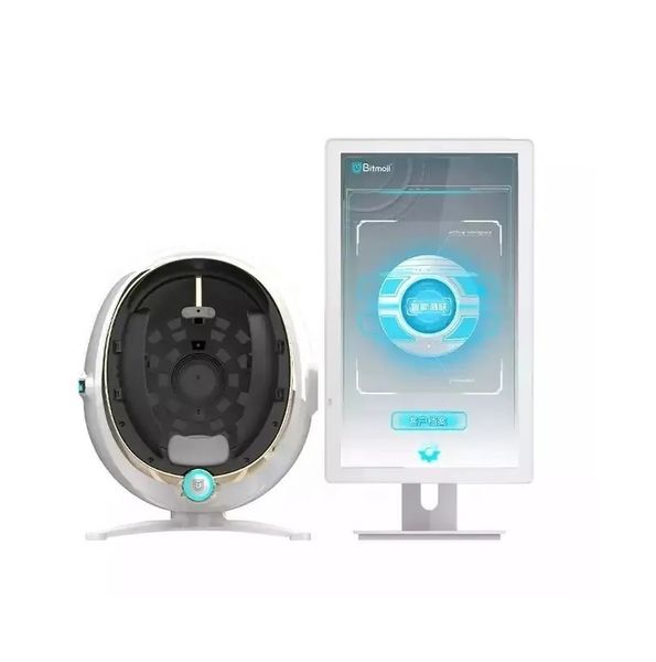 3D Skin Analyzer - Portable Face Visia Skin Analysis Machine, Magic Mirror Facial Scanner, Skin Care Diagnostic Facial Machines for Professi
