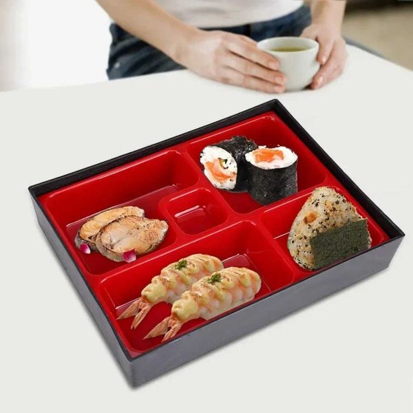 Portable Lunch Boxes Bento Food Container Japanese Style Wood Storage Box Off PicnicT250121