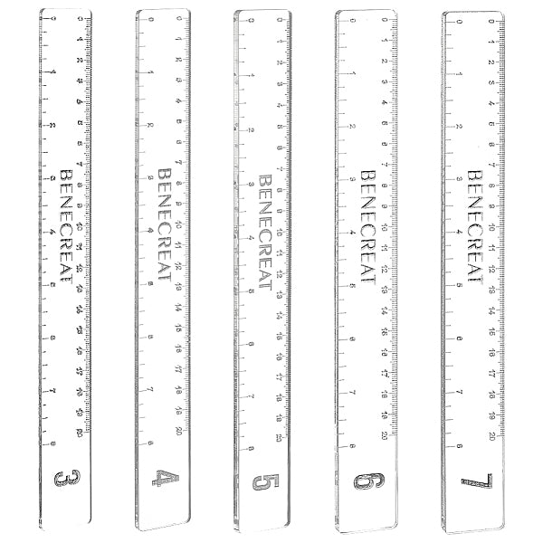 10Pcs 5 Style Acrylic Clay Depth Guides