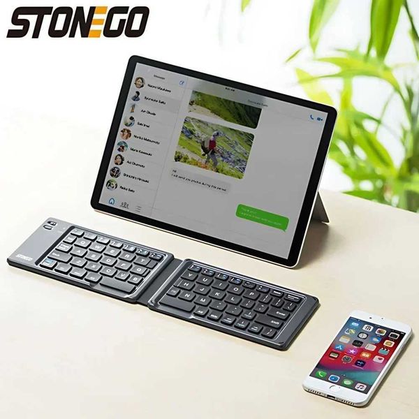 Stonego foldable wireless keyboard for Android Windows smartphones tablets and laptopsC250114