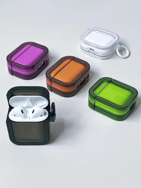 ddmygifts Simple solid color suitable for Pro2 Bluetooth wireless headphone 1-2-3 generation creative protective case A