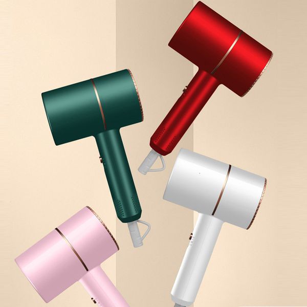Dryers Electric Negative Ionic Strong Cold Wind Blower Mini Hair Dryer For Home Appliance BlueLight Care Secador De Pelo 230603
