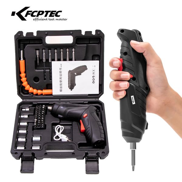 Electric Drill Electric Screwdriver Rechargeable Lithium Battery Cordless Electric Screwdriver Multifunctional Electric Drill DIY Power Tool