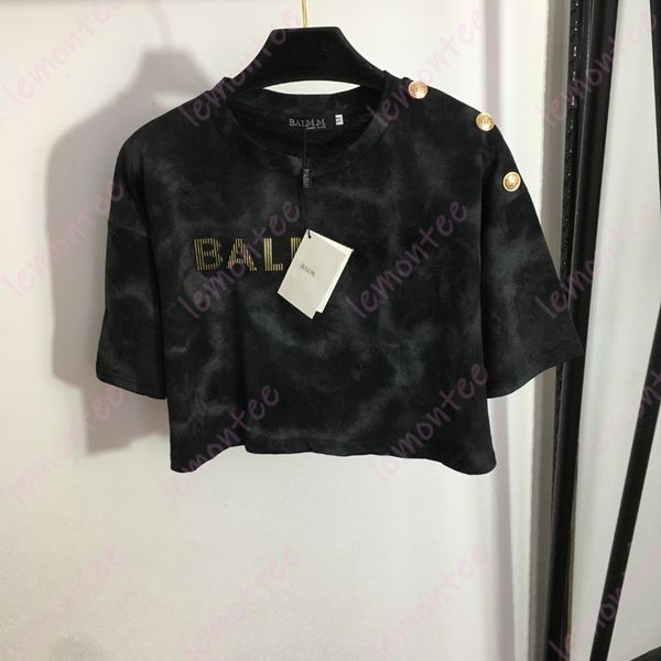 Luxury crop tops Designer Womens T Shirts Blouse for Women tshirts t-shirt Luxury bal Blouses luxury Letter Tops Woman Shirt With Long Sleev