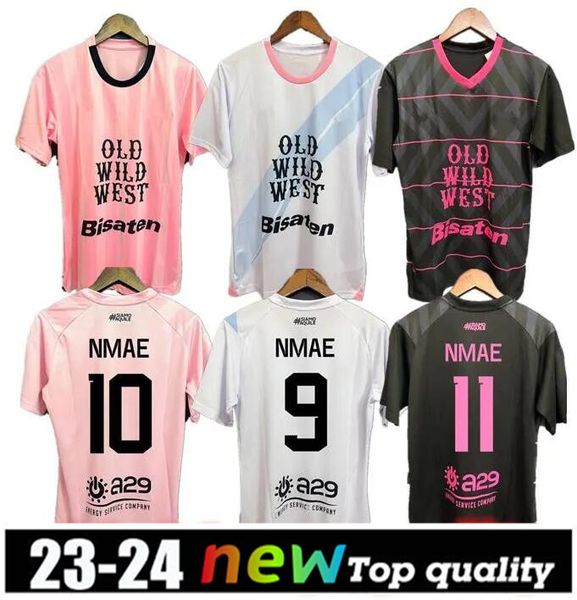 24 palermo mens soccer jerseys segre damiani saric buttaro brunori home Away 3RD whie football shirts short sleeve uniforms 2023 2024 pink6