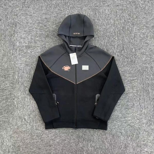 Men&#039;s Hoodies Tech Fleece Full Zip Tracksuit In & Sweatshirts Centre Syn Cee Jogging Streetwear World SY Men Clothing Y2k Tops