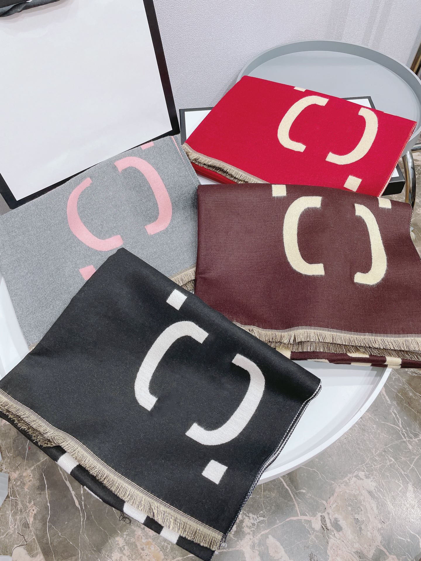 New Winter Cashmere Scarf For Womens Warm Blanket Shawls Wraps Pashmina Brand Female Thick Long Bufanda 180 CM