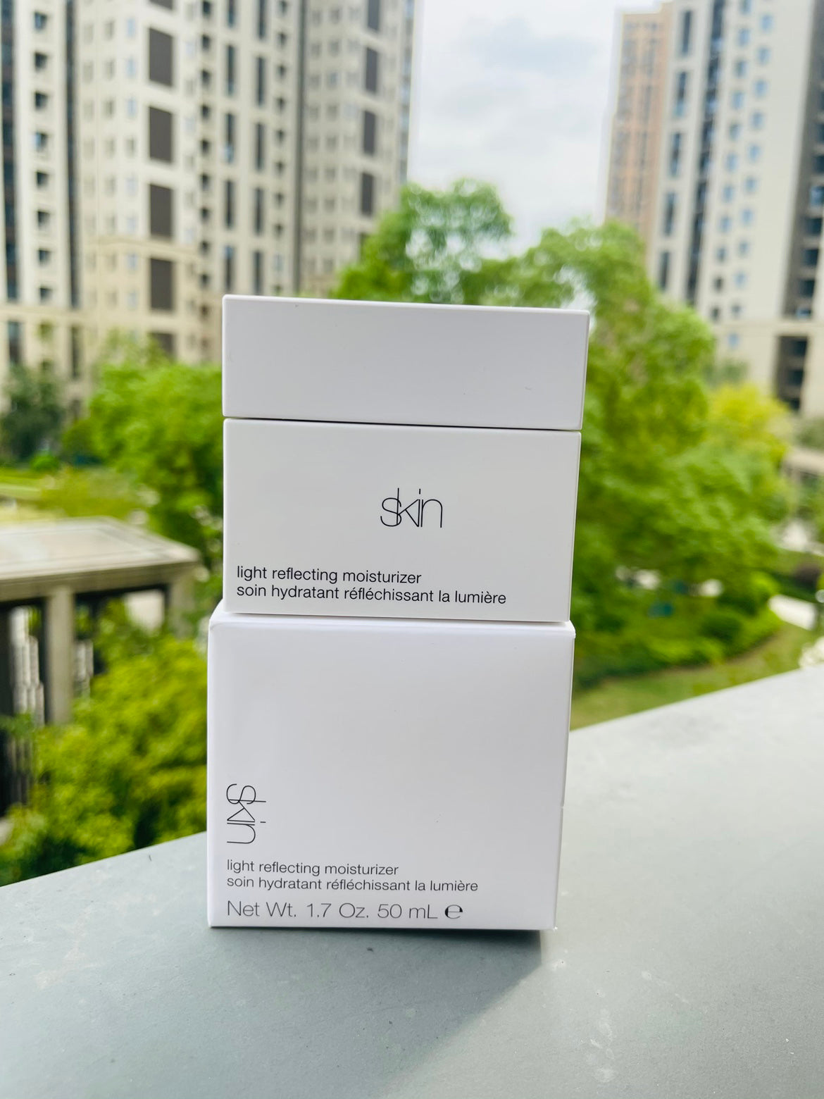 Brand White Bottle Face Cream 50ml Light Reflecting Moisturizer 1.7fl.oz Hydrating Creme Makeup Primer Lotion Skin Care Fast Ship long-lasting