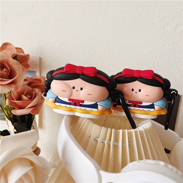 ddmygifts Dudu Face Girl Suitable for Pro2 Bluetooth Wireless 1-2-3 Generation Earphone Cover Silicone Protection A