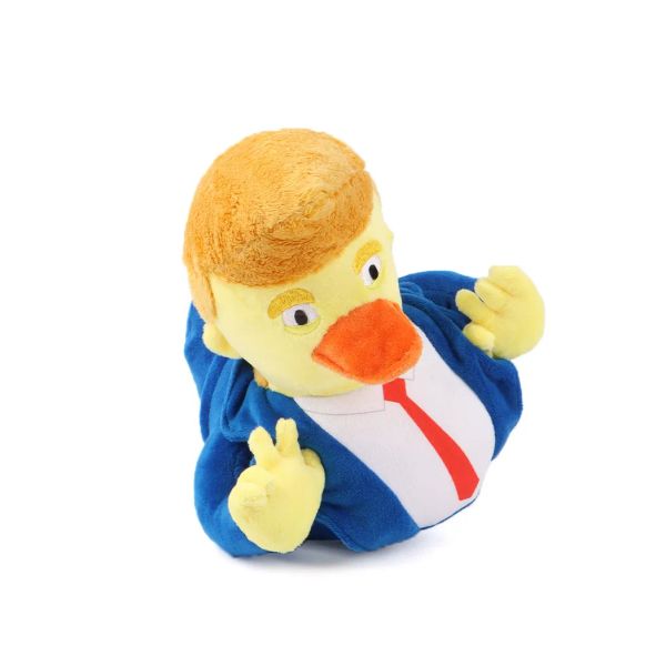 Creative Trump Suit Duck Plush Dolls Decorations 2024 Election