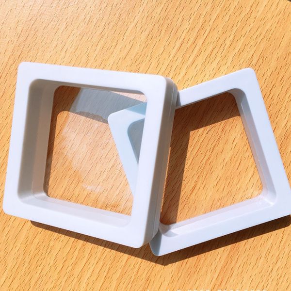 9x9x2cm Clear Plastic Membranes Packaging Boxes Photo Frame Display- Collection Box-Jewelry Box Wholesale
