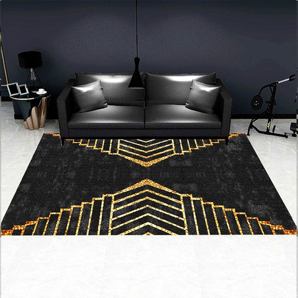 Stylish floor mat carpet next to the bed in the bedroom HOT152