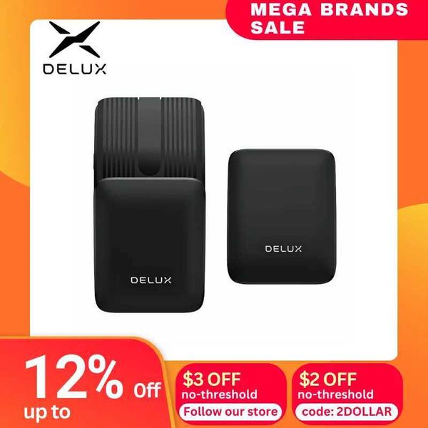 Delux Pocket Folding Mouse Wireless bluetooth Ultra Slim Portable Silent Multi-functional Mice For Tablet Windows MAC OS Y240820