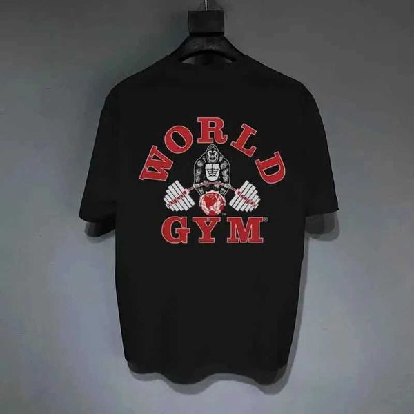 Camisetas masculinas de verão puro-filho puro algodão puro t-shirt sports fitness letter women tshirt impresso crianças slived curto tops de