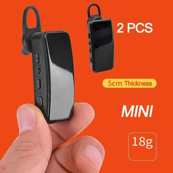 2PCS ear hung walkie talkie Woki Toki small two-way wireless mini walkie talkie suitable for travel hotels and children X250129