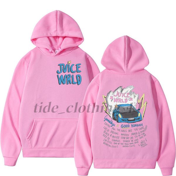 Rapper Juice Wrold Hoodie Fashion Designer Hoodie Men Hip Hop Casual Autumn Hoodies Cotton Pullover Classic With Hat Long Sleeve Graphic Car