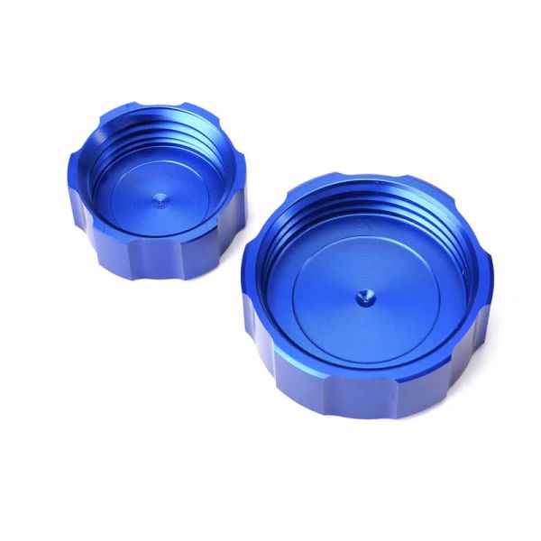 For Kawasaki Ninja ZX6R ZX636 ZX10R 1000 - SX ZX 6R 10R Motorcycle Accessories Front Rear Brake Clutch Fluid Reservoir Cover Cap