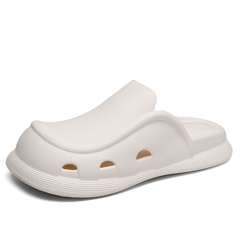 Fashion Men Slippers Slides Indoor Outdoor Sandals Beach Soft Thick Sole Slippers Casual Shoes Mens Flip-flops Home Slippers New