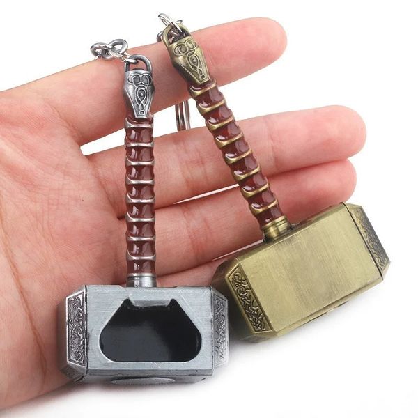 Interesting beer bottle opener creative hammer shaped portable keychain multifunctional personalized gummies for weddings parties gifts home