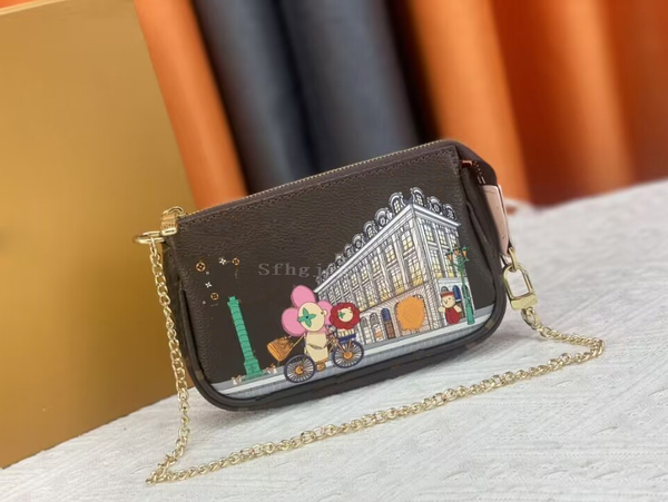 Designer bags Women Shoulder Bag High Quality Leather Casual Chain Small Bag Lady tote bag purse