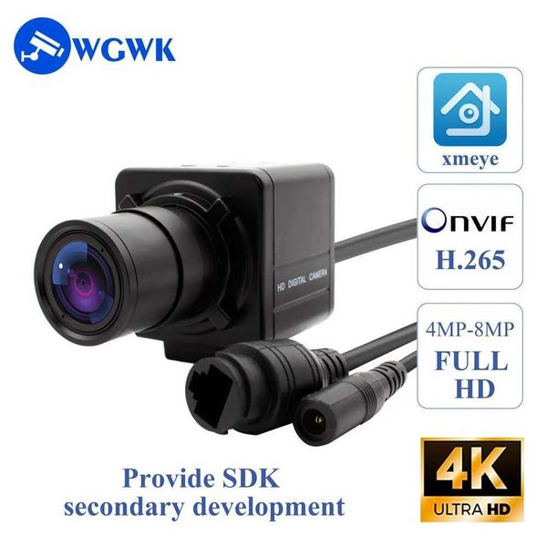 Sports Action Video Cameras WGWK 4K CMOS POE Digital Live Stream Camera 3-4-5-8MP HD Security Protection Webcam Industrial 2.1-5-100mm Manua