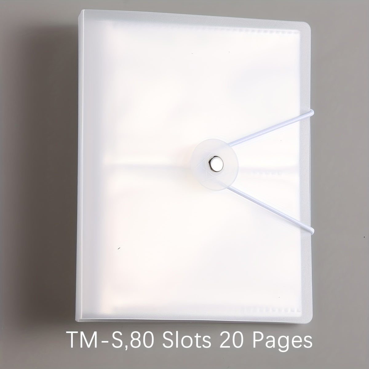 TEMU Nail Art Storage Organizer Book, Plastic Nail Stickers Holder For Diy Nail Art Decals Organizer