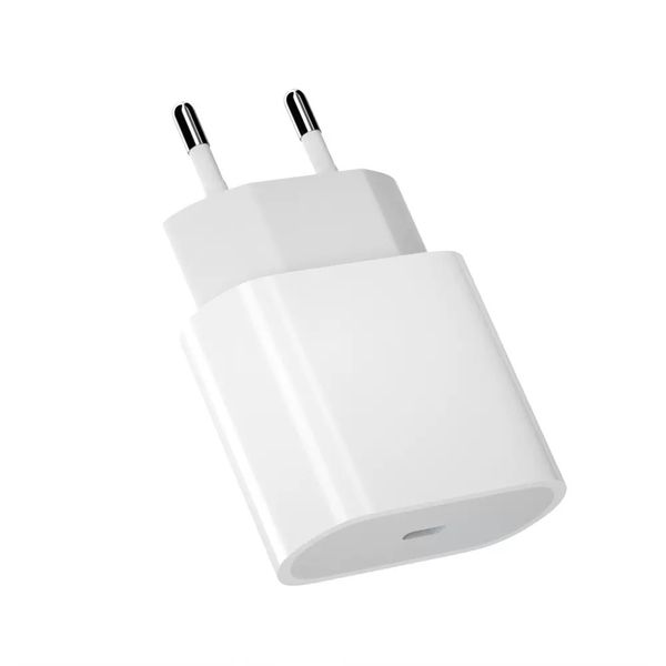 Apple PD20W US Standard Charger Suitable for iPhone 16-15 Euro, UK and US Standard Mobile Fast Charging Head