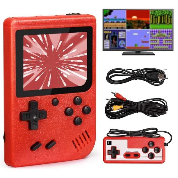 400 Games 3.0 Inch Handheld Game Console Portable Retro Video Game Console Classic FC Emulator Two Players Mini Gaming Machine Y240808
