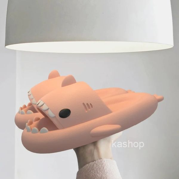 New Style Shark Slippers Women Summer Cute EVA Flip Flops Men Non-slip Sandals Indoor Outdoor Slides Girls Boys Beach Shoes