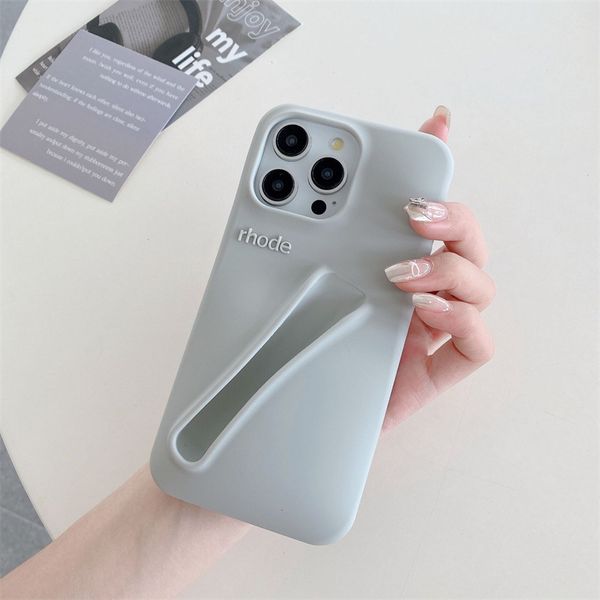 iPhone case Rhode phone case For iPhone 16 pro max cases 15 16pro 14 13 12 11 XR XS 8G 7P designer phone Cover Lipstick Design Lip Gloss Lip