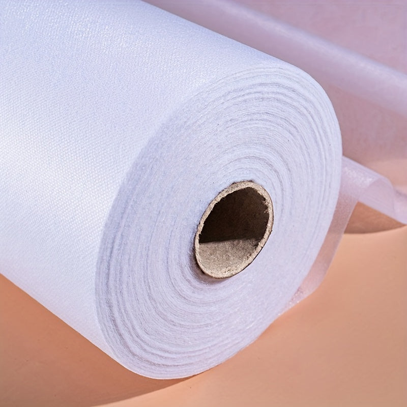 TEMU Iron-on Adhesive Fusible Interfacing Fabric, Single-sided With Glue, White-black - Sewing & Knitting Supplies For Clothing Accessories