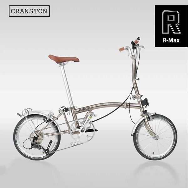 Bikes CRANSTON 20 inch 9-speed Aluminium Alloy Folding Bike with C- Brake Lightweight Portable Adult Folding Bicycle H241102