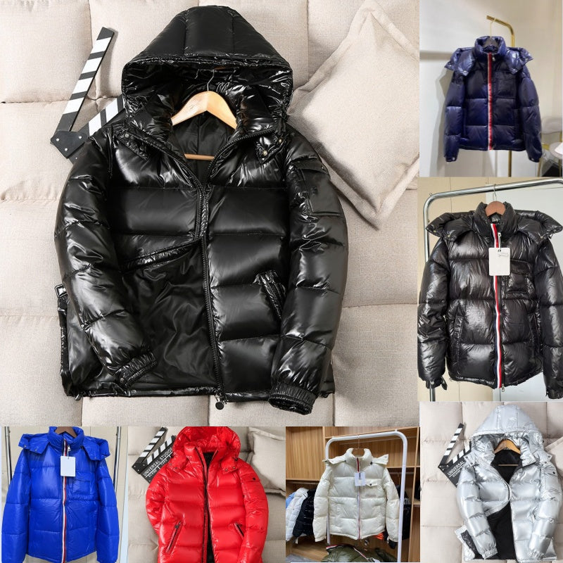 Down Jackets Parkas Designer Puffer Jacket NFC Scan Vest Winter Jacket Outerwear Mens Coats Fashion Clothing Luxury Thick QR Code Doudoune