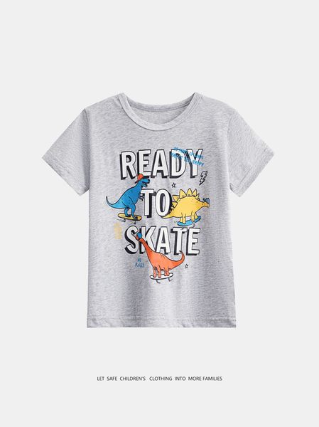 XW148 Children&#039;s short-sleeved cotton boy T-shirt baby summer children&#039;s clothing bottoming shirt small and medium children&#039;s