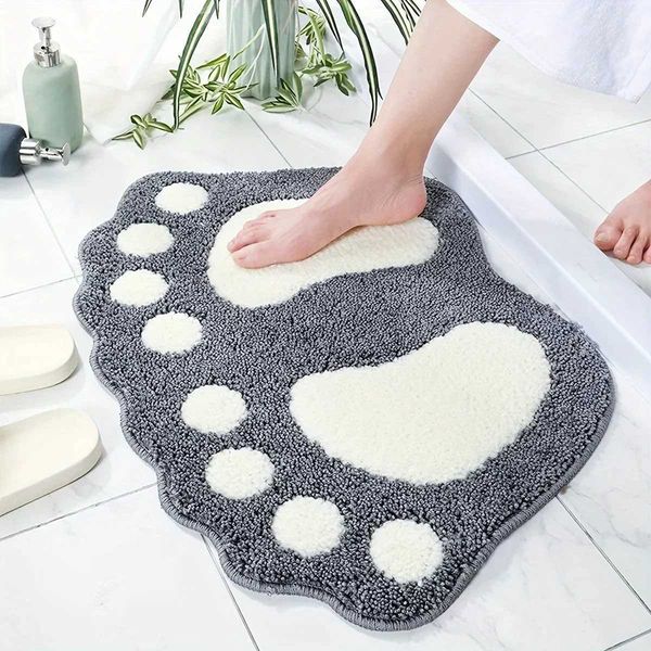 1 Anti Slip Floor Mat Super Absorbent Ultra-fine Fiber Soft and Comfortable Bathroom Carpet Floor Decoration Household ItemsC250102