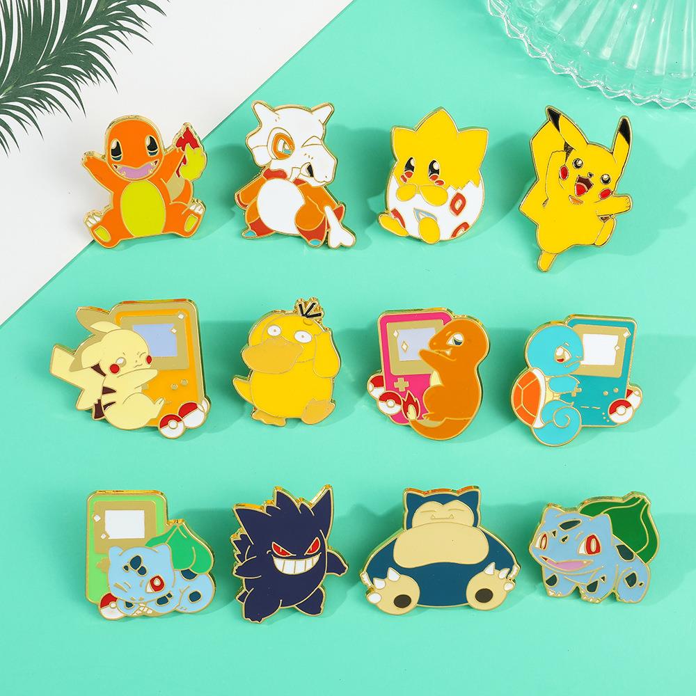 yellow elf friends brooch Cute Anime Movies Games Hard Enamel Pins Collect Metal Cartoon Brooch Backpack Hat Bag Collar Lapel Badges