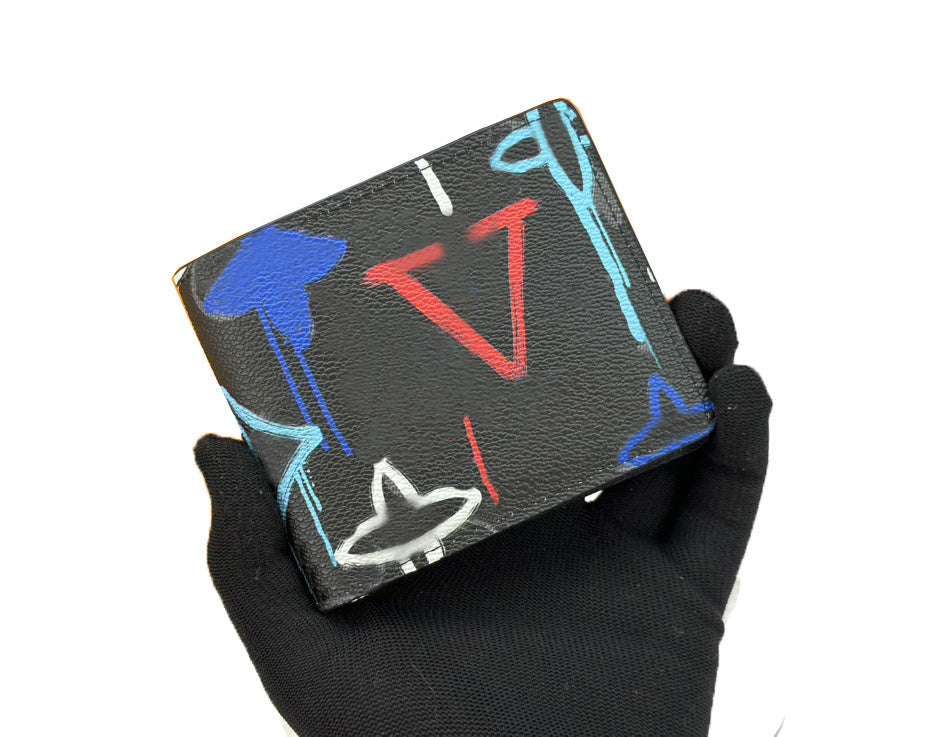 Designer Men&#039;s Multiple Wallet with Classic Flower Pattern Fashion Shadow Short Purse Premium Quality Elegant Card Holders Small Money Clutch w