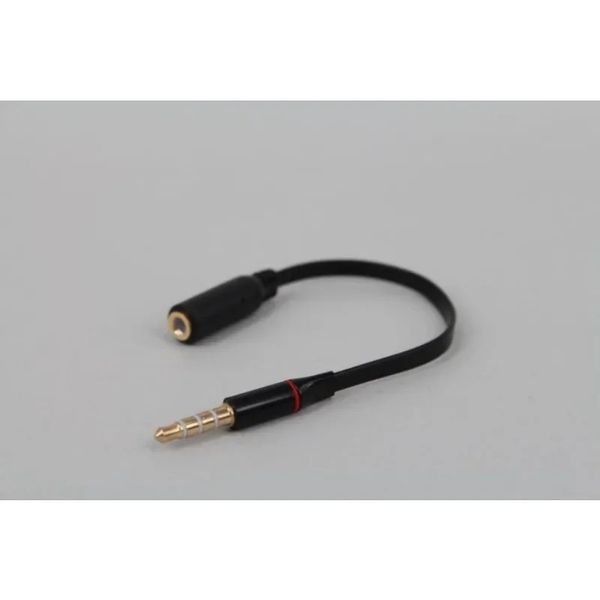 Level 4 3.5mm Male To Female Audio Headphone OMTP and CTIA Conversion Cable 3.5 Interface Gold-plated