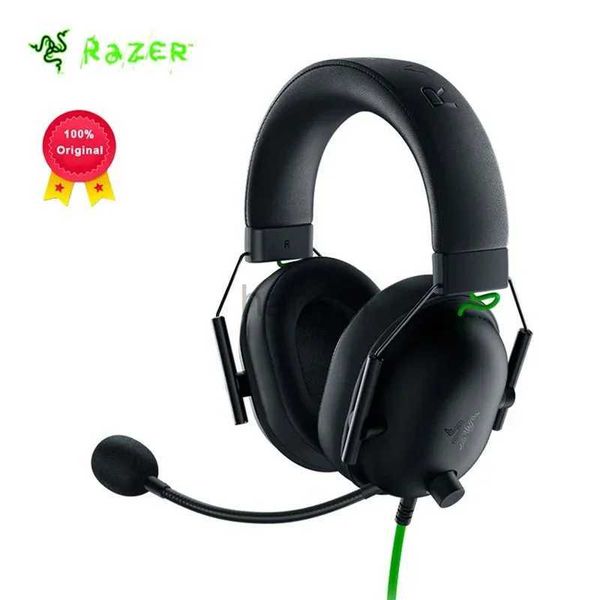 Cell Phone Earphones Razer BLACKSHARK V2 X Headphones E-sports Game Headset with Microphone 7.1 Surround Sound Video Gaming Earphone zln2401