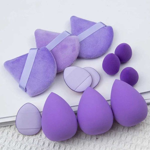 12pcs Makeup Sponge Blender Beauty Egg Soft Cosmetic Puff Foundation Sponges Powder Puff Women Make Up Accessories Beauty ToolsXJ240819
