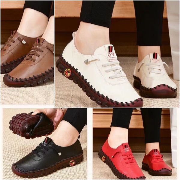 ammirisneaskers Shoes walking Round Toe lights Anti slip comfortable high-quality mountains sports breathable black leather soft dress outdo