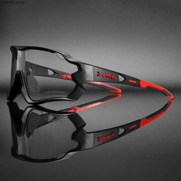 Outdoor Eyewear New Photochromic Man woman Cycling Glasses Mountain Bike Cycling Goggles Outdoor Sports UV400 Protection Sunglasses Eyewear