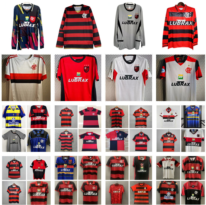 flamengo soccer jerseys Retro 1982 1988 1990 1994 1995 2001 2003 2004 ROMARIO ZICO Vintage football shirts 78 79 82 88 90 92 94 95 96 97 98 99 00 01